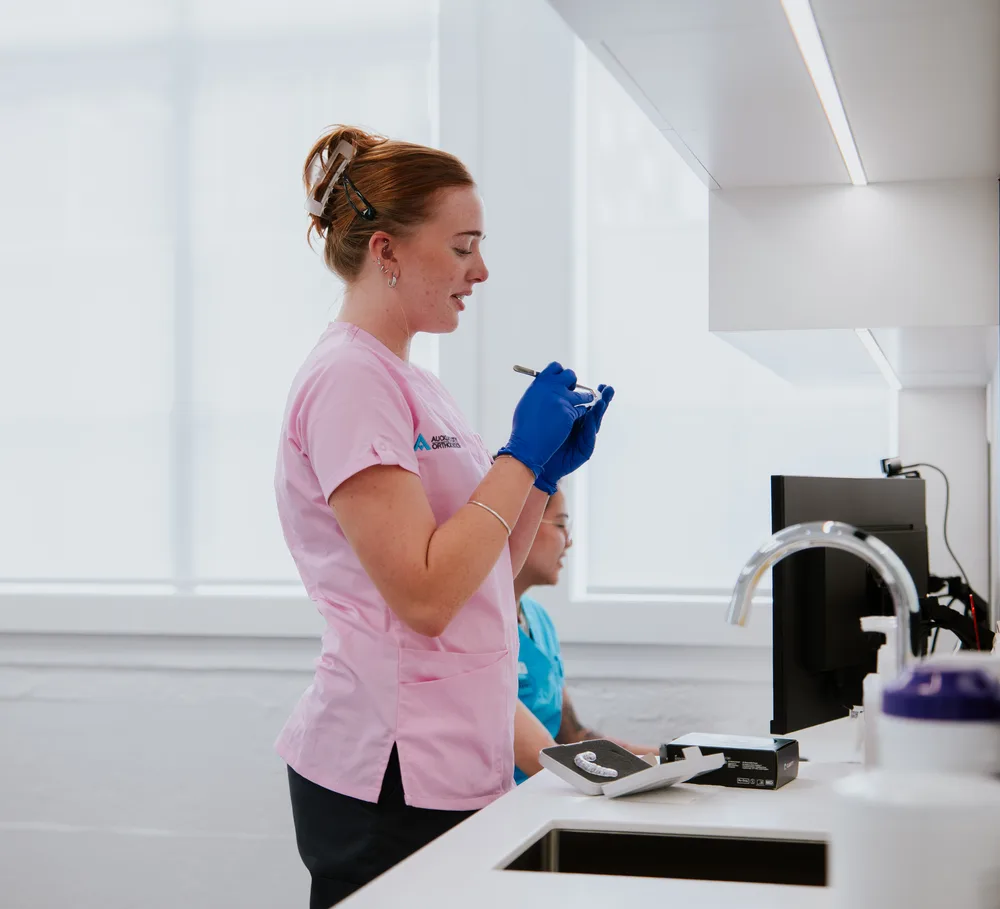 Inside a clinic at Auckland City Orthodontics
