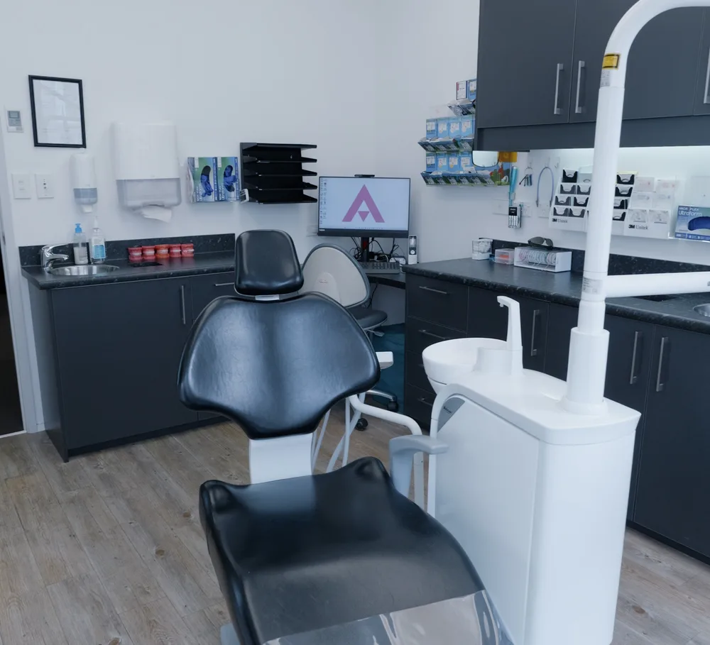 A treatment room at Auckland City Orthodontics
