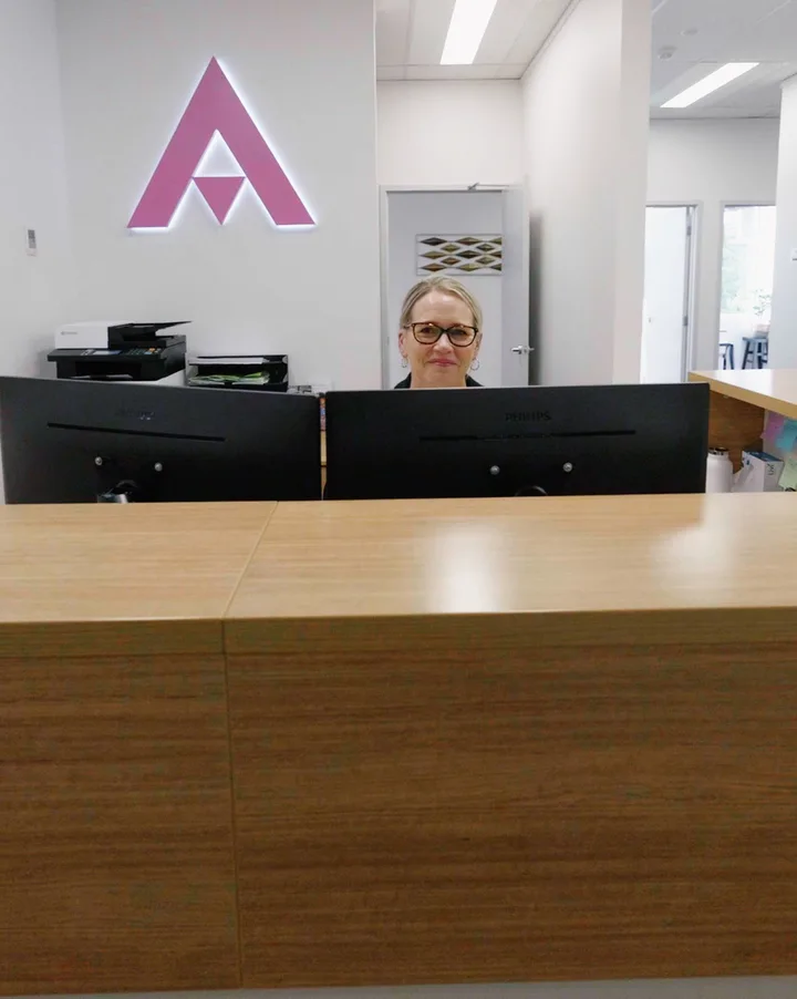 Reception at Auckland City Orthodontics